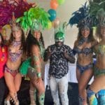 Staff enjoying milestone celebrations at Concept Care